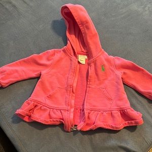Baby Girls Ralph Lauren Zip-Up Jacket